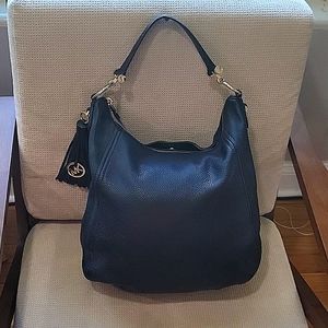 Michael Kors Black Leather Purse